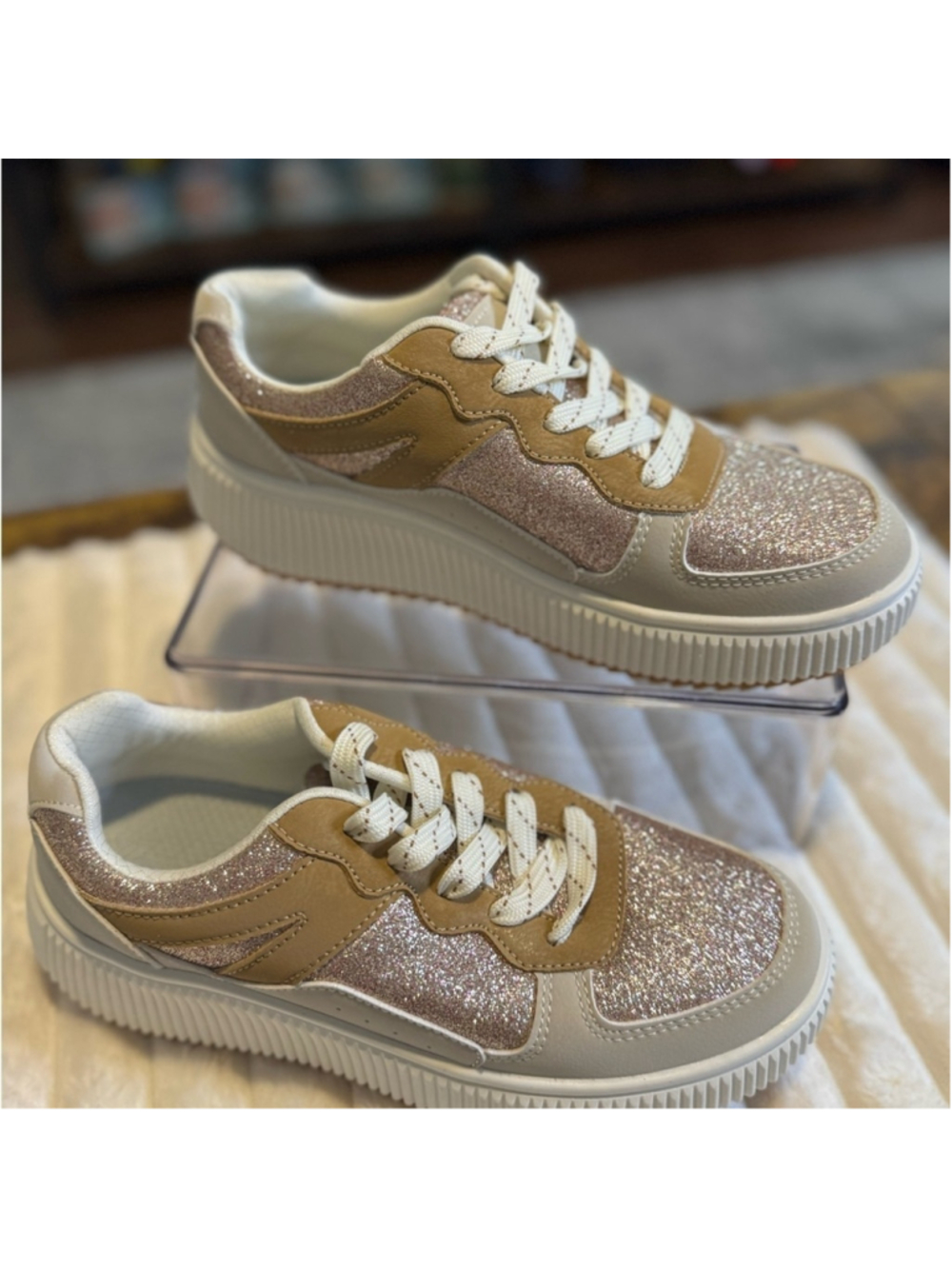 Women's Walking Shoes, Platform sneakers - Picture 4 of 8